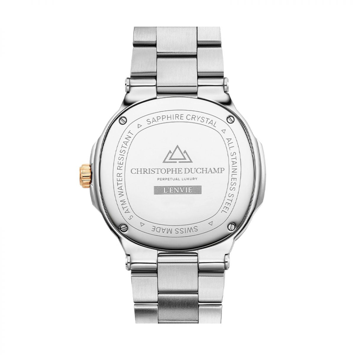 Christophe Duchamp L'envie CD7801-06 Heren Horloge 46mm 5 ATM