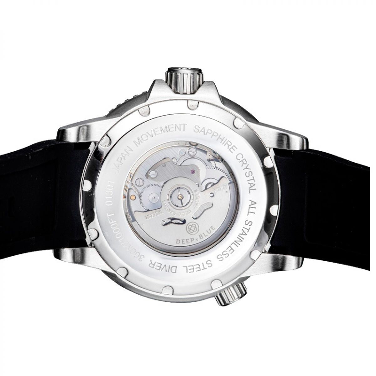 Deep Blue Master 1000 II MSTR442BLUEFULLLUM Heren Horloge 44MM 30 ATM