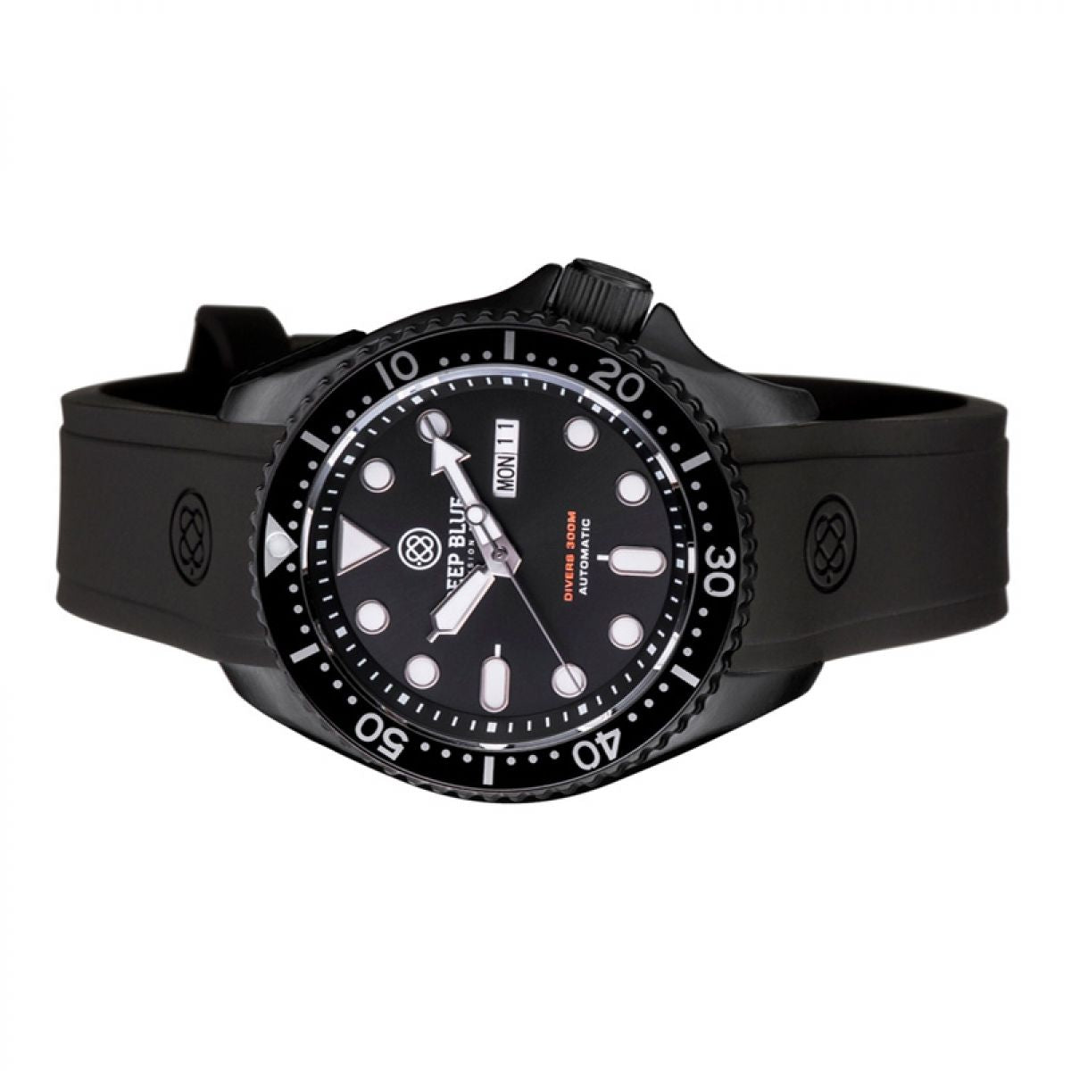 Deep Blue Watches MILPVDNYLON Heren Horloge Automatic 44mm 300M
