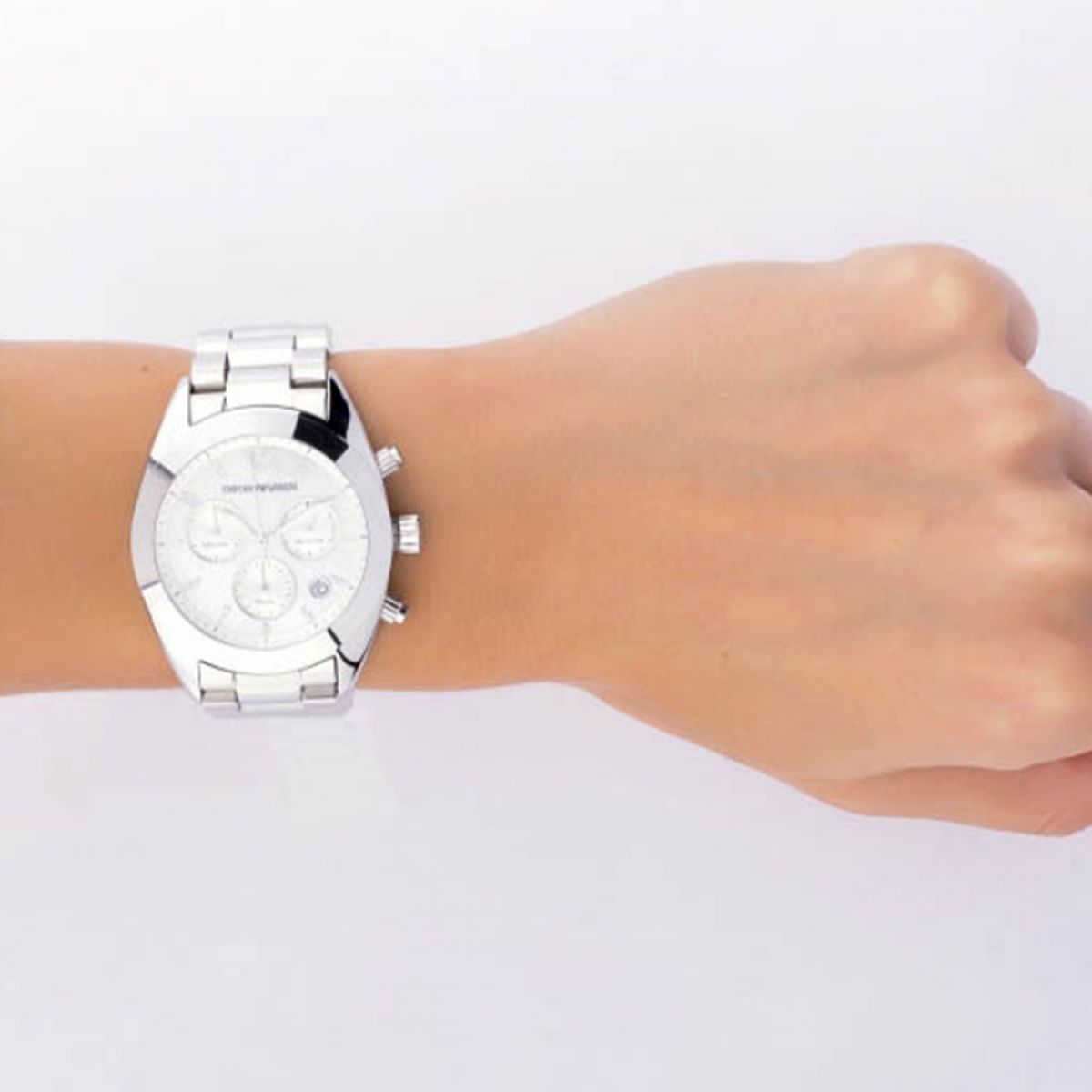 Emporio Armani AR5960 Chronograph HEREN HORLOGE 38MM 5 ATM