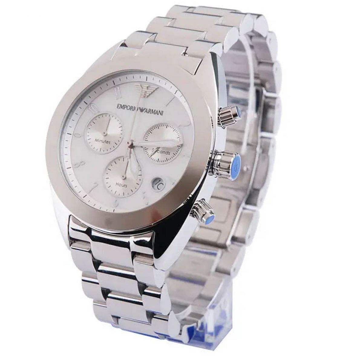 Emporio Armani AR5960 Chronograph HEREN HORLOGE 38MM 5 ATM