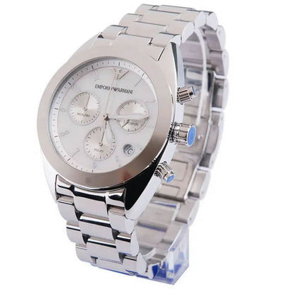 Emporio Armani AR5960 Chronograph HEREN HORLOGE 38MM 5 ATM