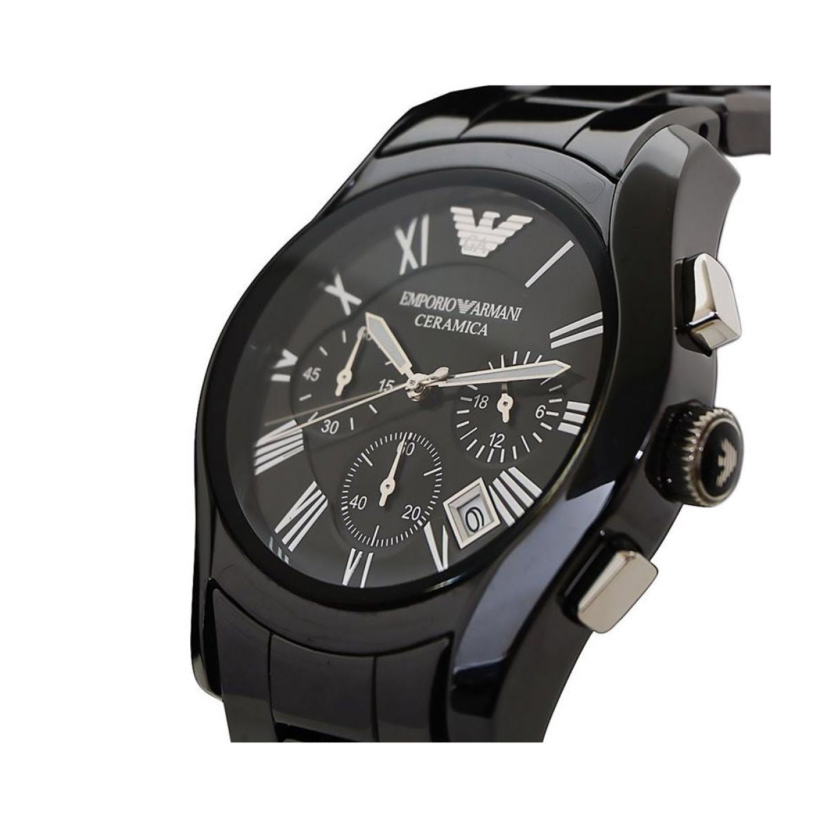 Emporio Armani Ceramica Valente AR1400 Heren Horloge 42mm 5 ATM
