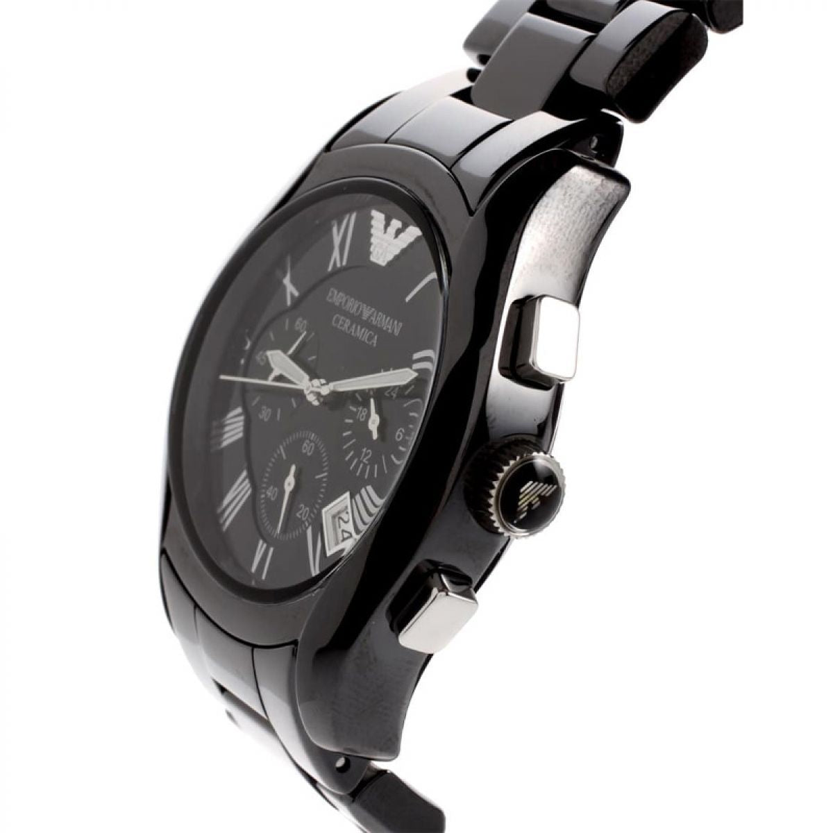 Emporio Armani Ceramica Valente AR1400 Heren Horloge 42mm 5 ATM