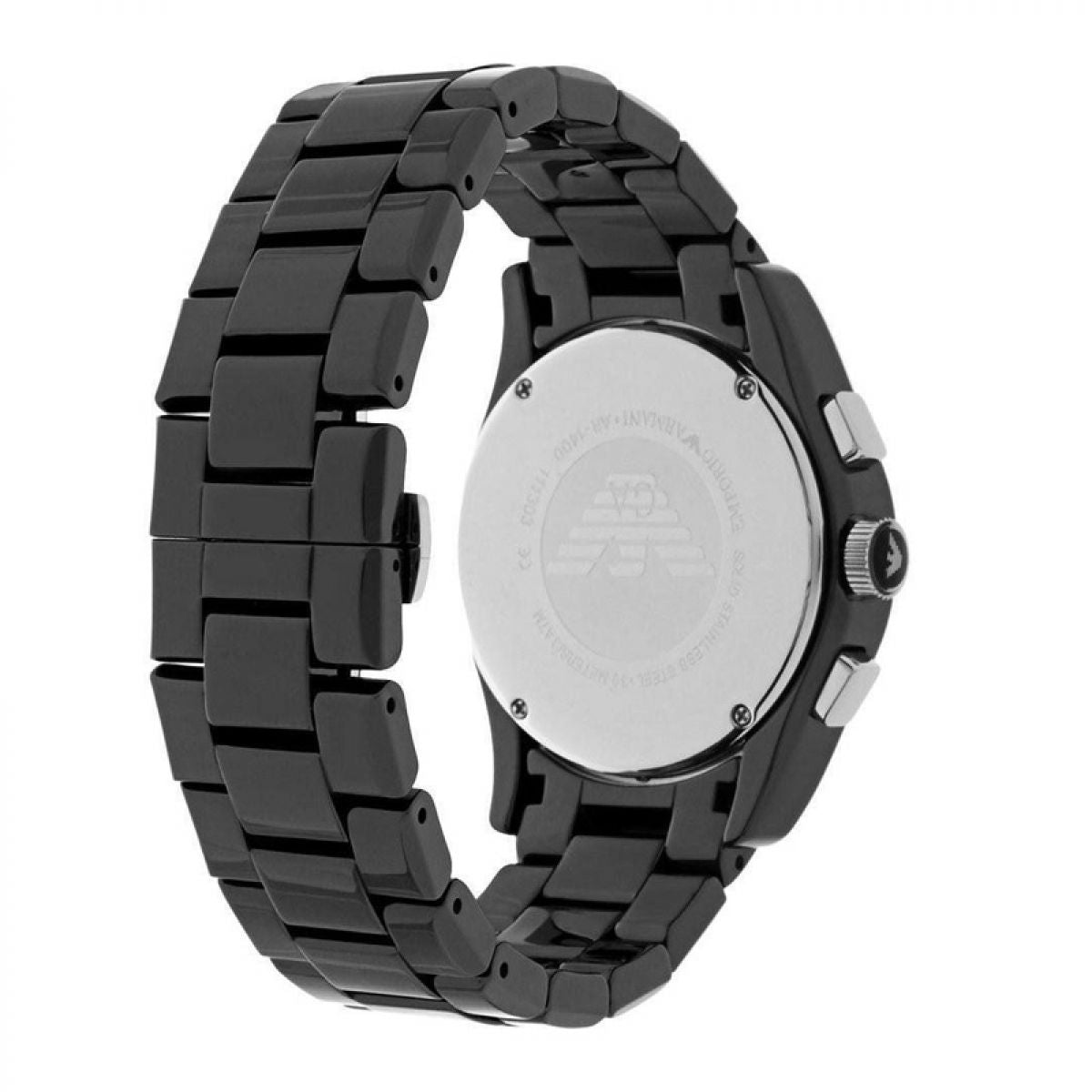Emporio Armani Ceramica Valente AR1400 Heren Horloge 42mm 5 ATM