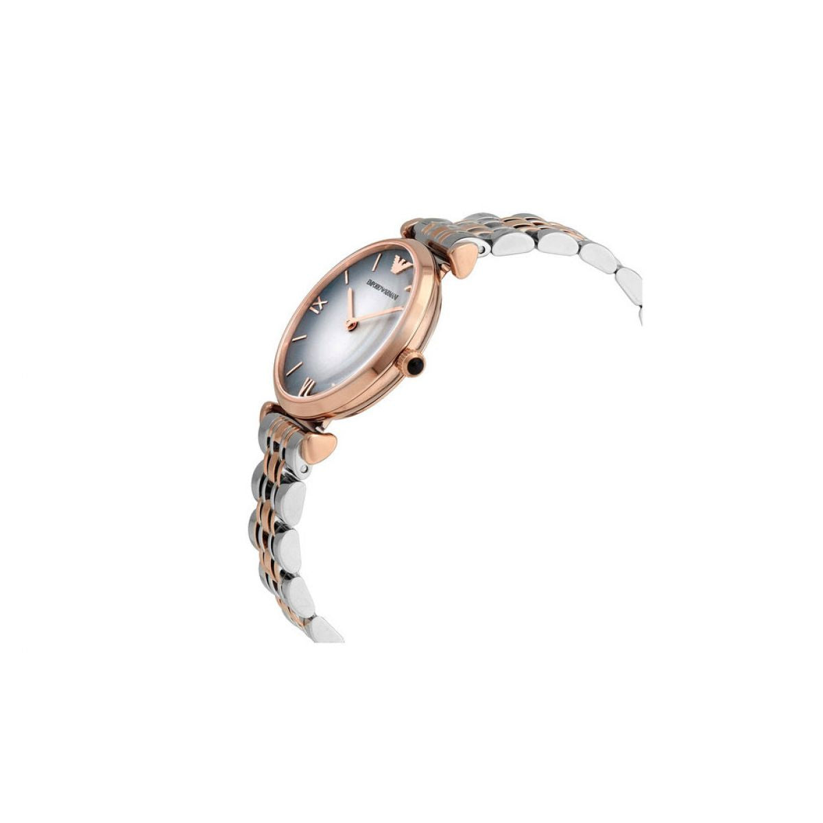 Emporio Armani Gianni T-bar AR1725 Dames Horloge 32mm 3 ATM