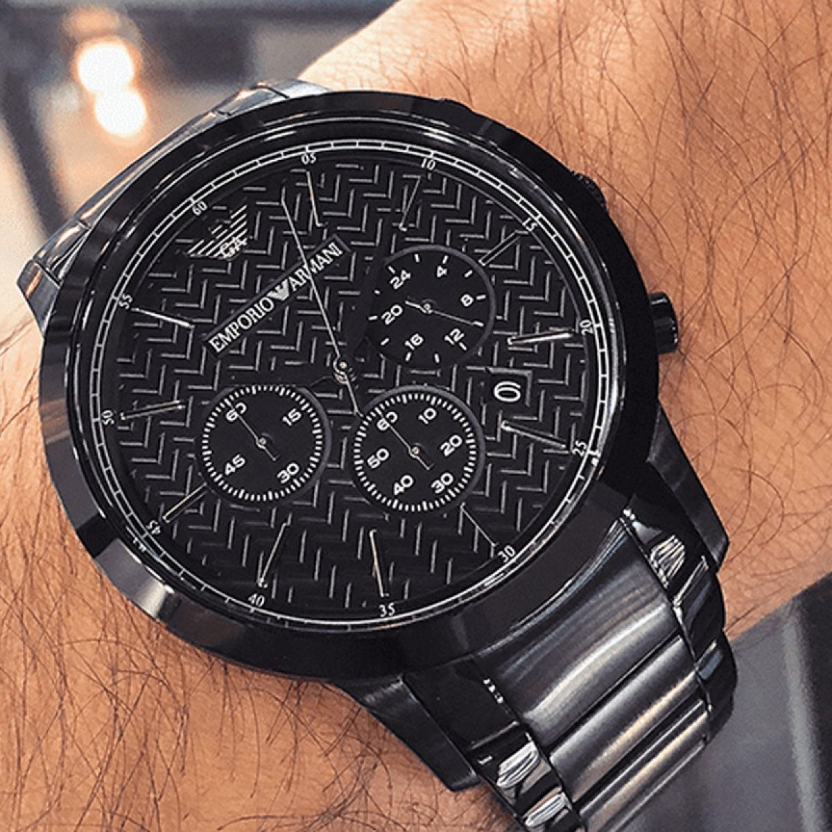 Chronograph Heren Horloge Emporio Armani Emporio Armani Ar2485