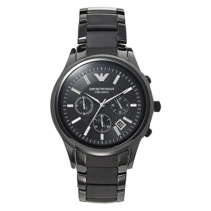 Emporio Armani Renato Ceramica AR1452 Heren Horloge 43mm 5 ATM