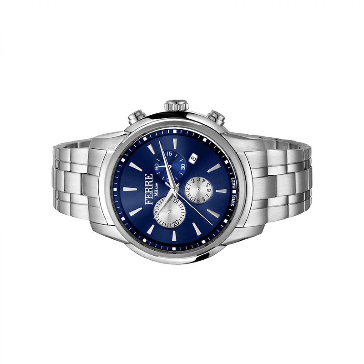 Ferre Milano Heren Horloge FM1G131M0051 45mm 10 ATM Swiss-Made