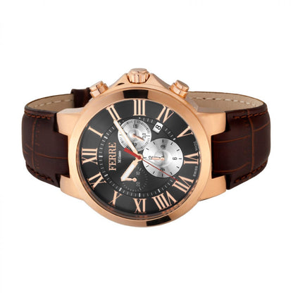 Ferre Milano Heren Horloge FM1G177L0031 44mm 10 ATM Swiss-Made
