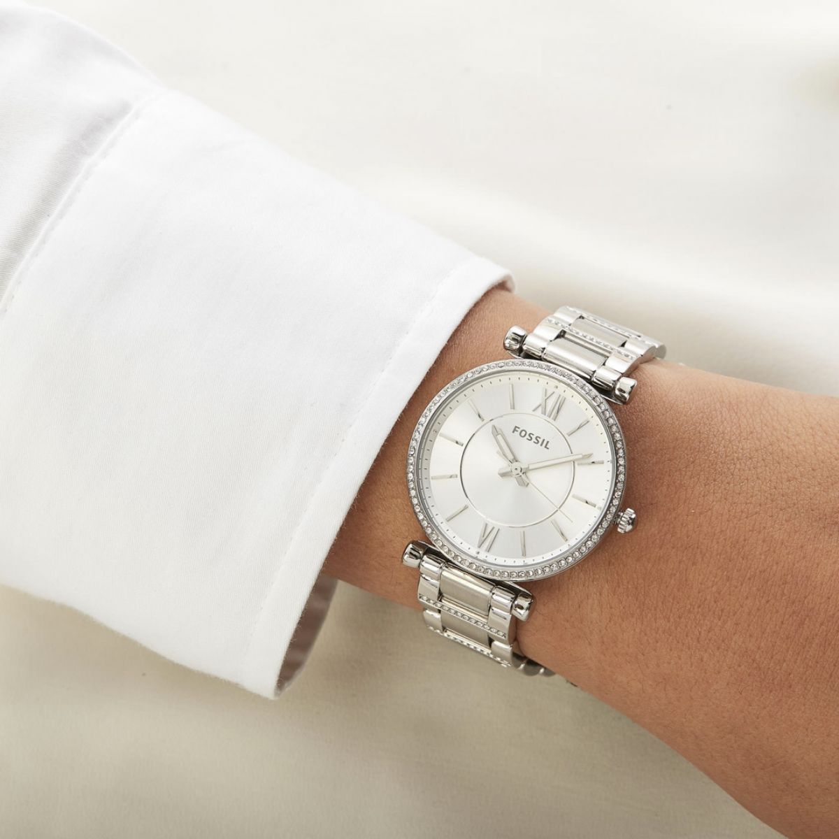 Fossil ES4341 Dames Horloge 35mm 3ATM