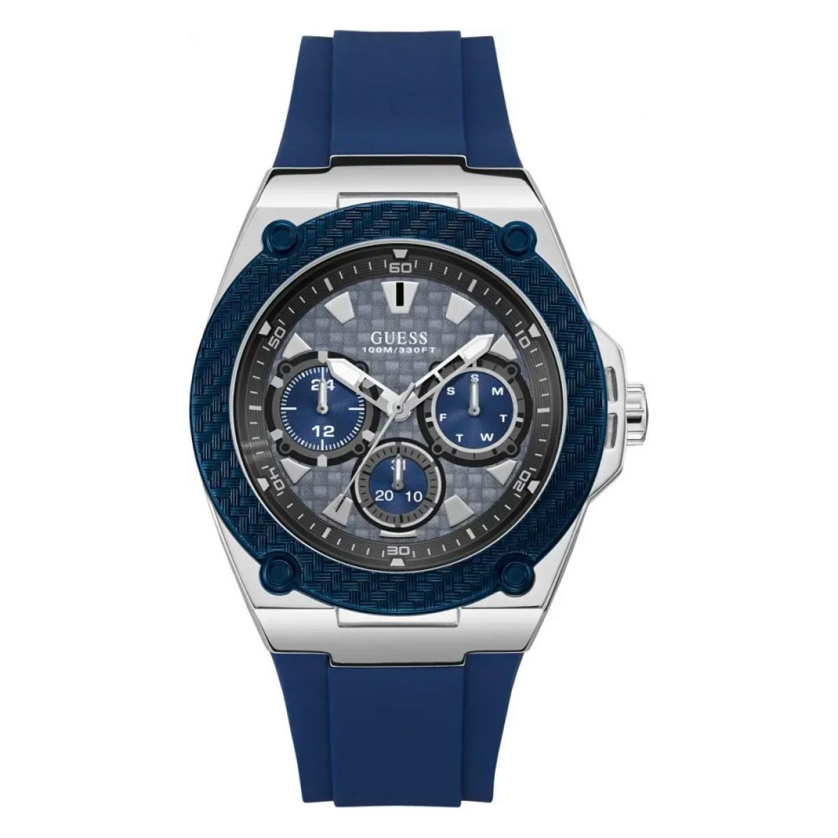 Guess Legacy W1049G1 Heren Horloge 45mm 10 ATM
