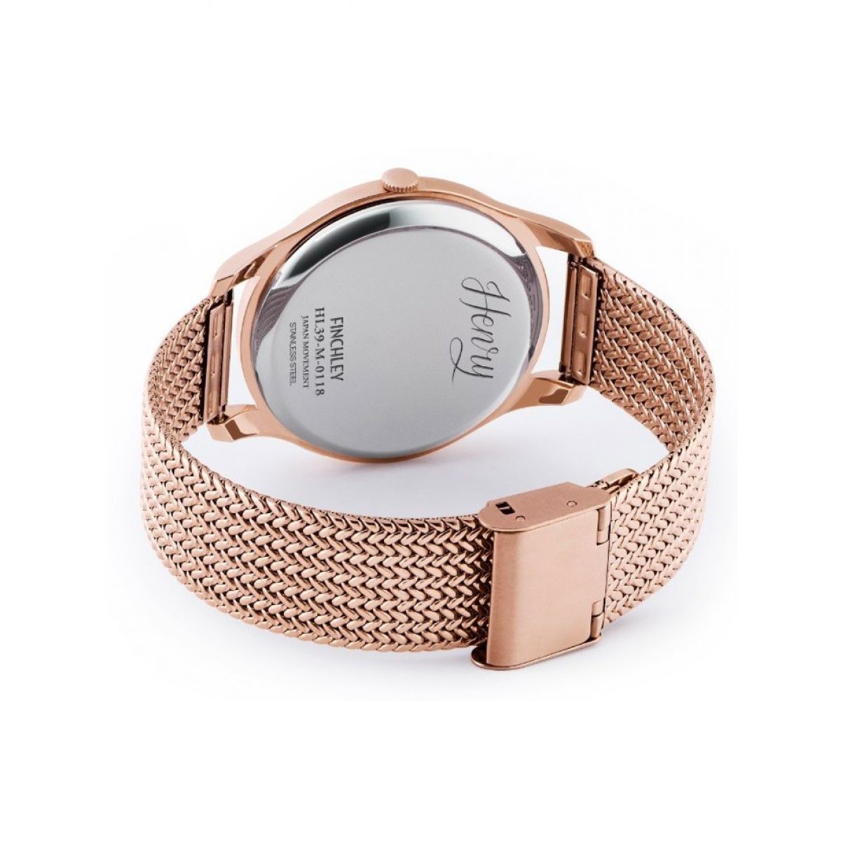 Henry London HL39-M-0118 Unisex Horloge 39mm 3ATM – Watch2Day