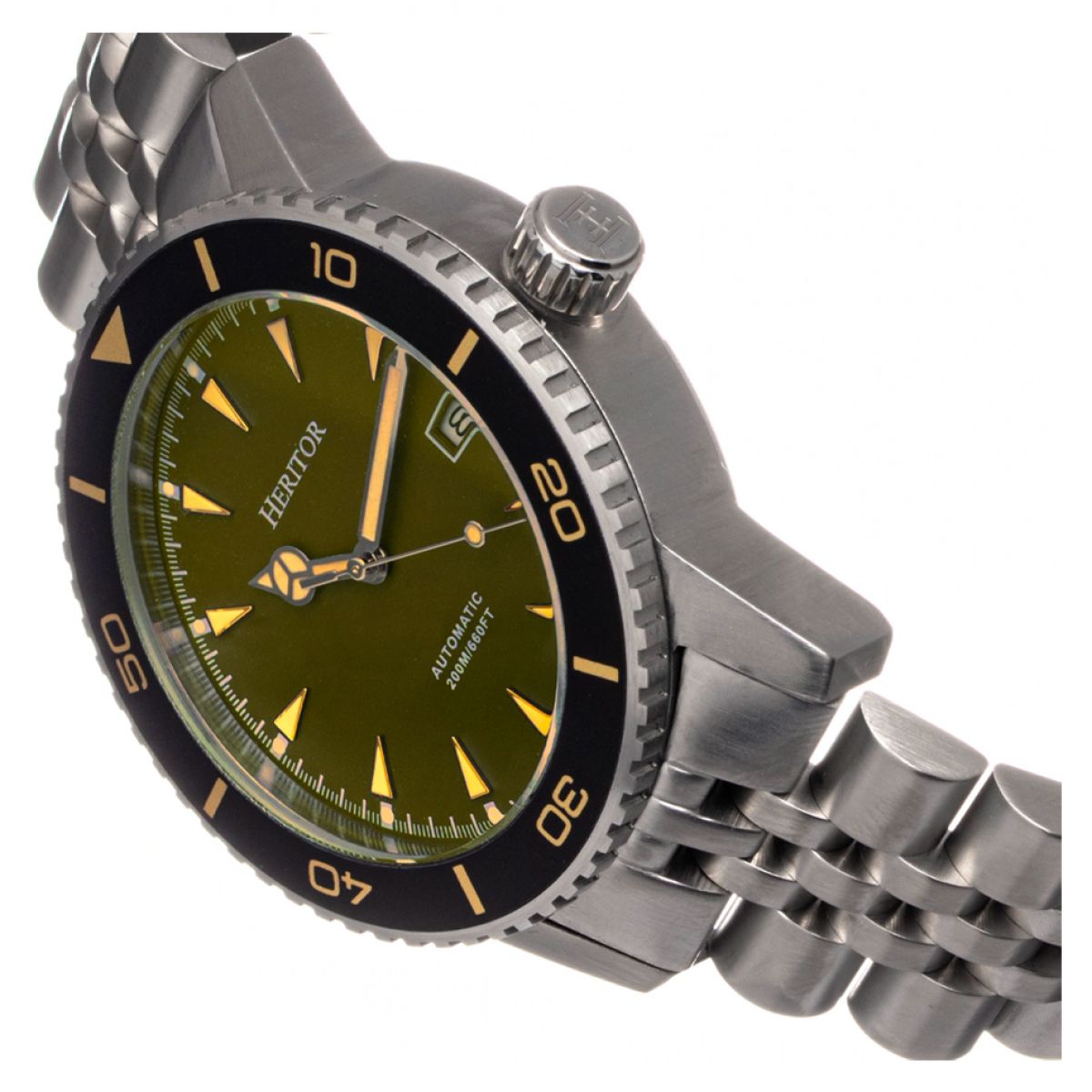 Heritor Hurst Diver Automatics HERHS1904 Heren Horloge 43MM 20ATM