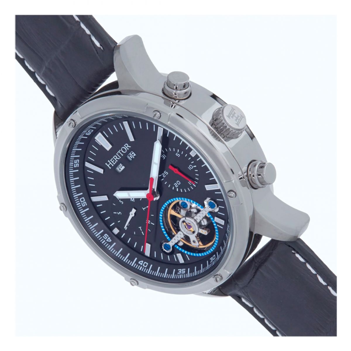 Heritor Wilhelm HERHS2105 Heren Horloge 42mm 10 ATM