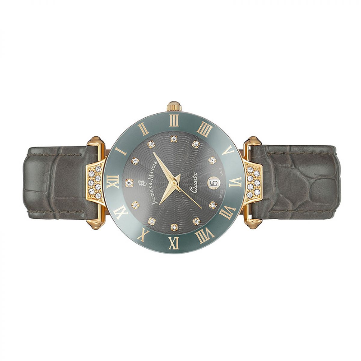 JACQUES du MANOIR RCP.97 Dames Horloge 33mm Swiss-Made