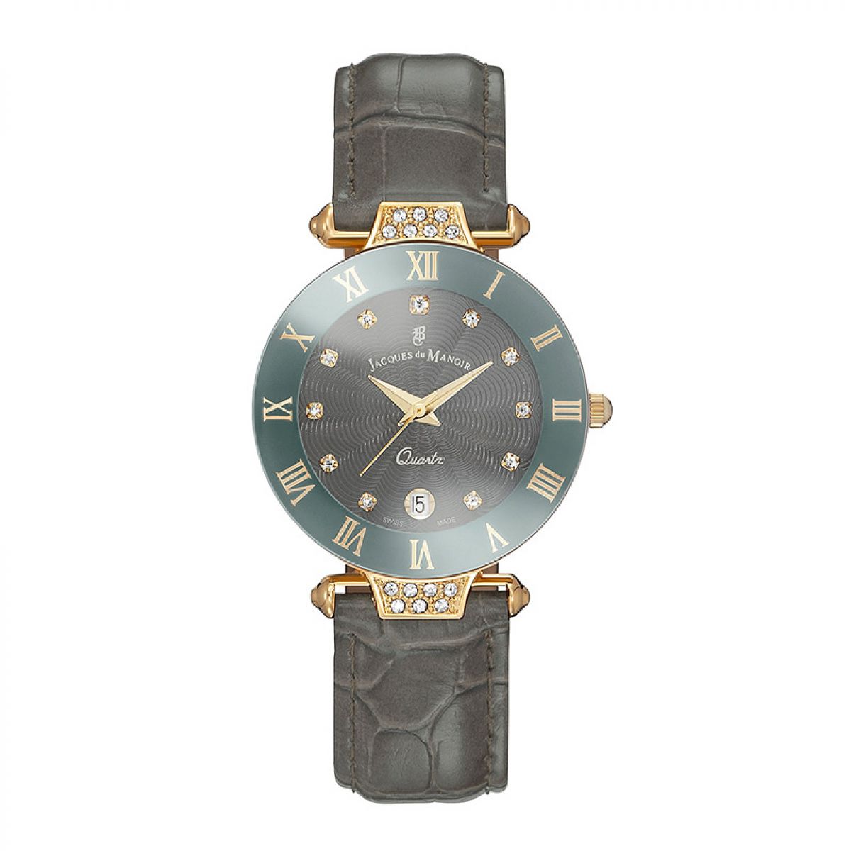 JACQUES du MANOIR RCP.97 Dames Horloge 33mm Swiss-Made