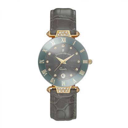 JACQUES du MANOIR RCP.97 Dames Horloge 33mm Swiss-Made