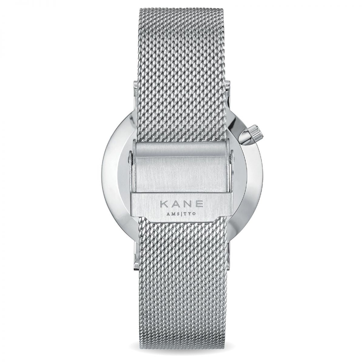 Kane Watches | Silver Steel Silver Mesh