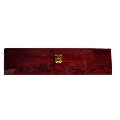 Luxe klassieke houten horlogebox voor 6 horloges | Rood