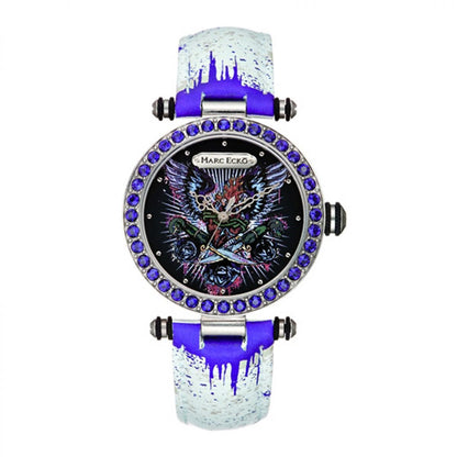 Marc Ecko E15087M1 Horloge Dames 40 mm met Swarovski