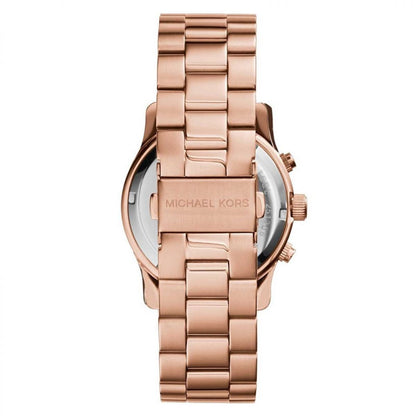 Michael Kors Runway 38 mm rose goud | MK5128 