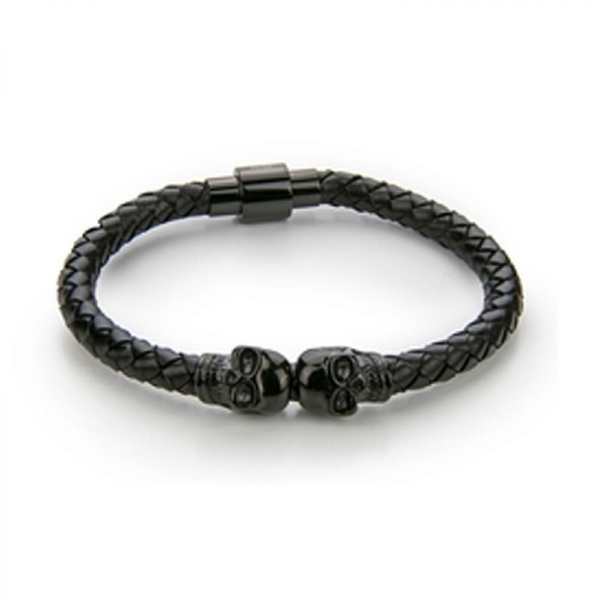 Monomen Men's Genuine Nappa Leather Bracelet MM10827BB