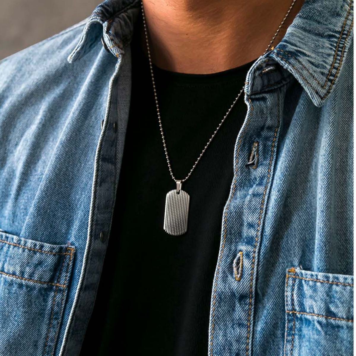 BOSS Jewelry EVAN-collectie roestvrijstalen schakelketting voor heren, 1580584 BOSS Jewelry EVAN-collectie roestvrijstalen schakelketting voor heren, 1580584
