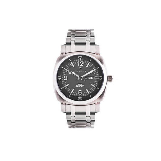 Nautis Stealth GL2087-G Heren Horloge 45mm 20 ATM