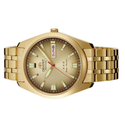 Orient Watch RA-AB0021G19B Men Gold 38mm 5 ATM