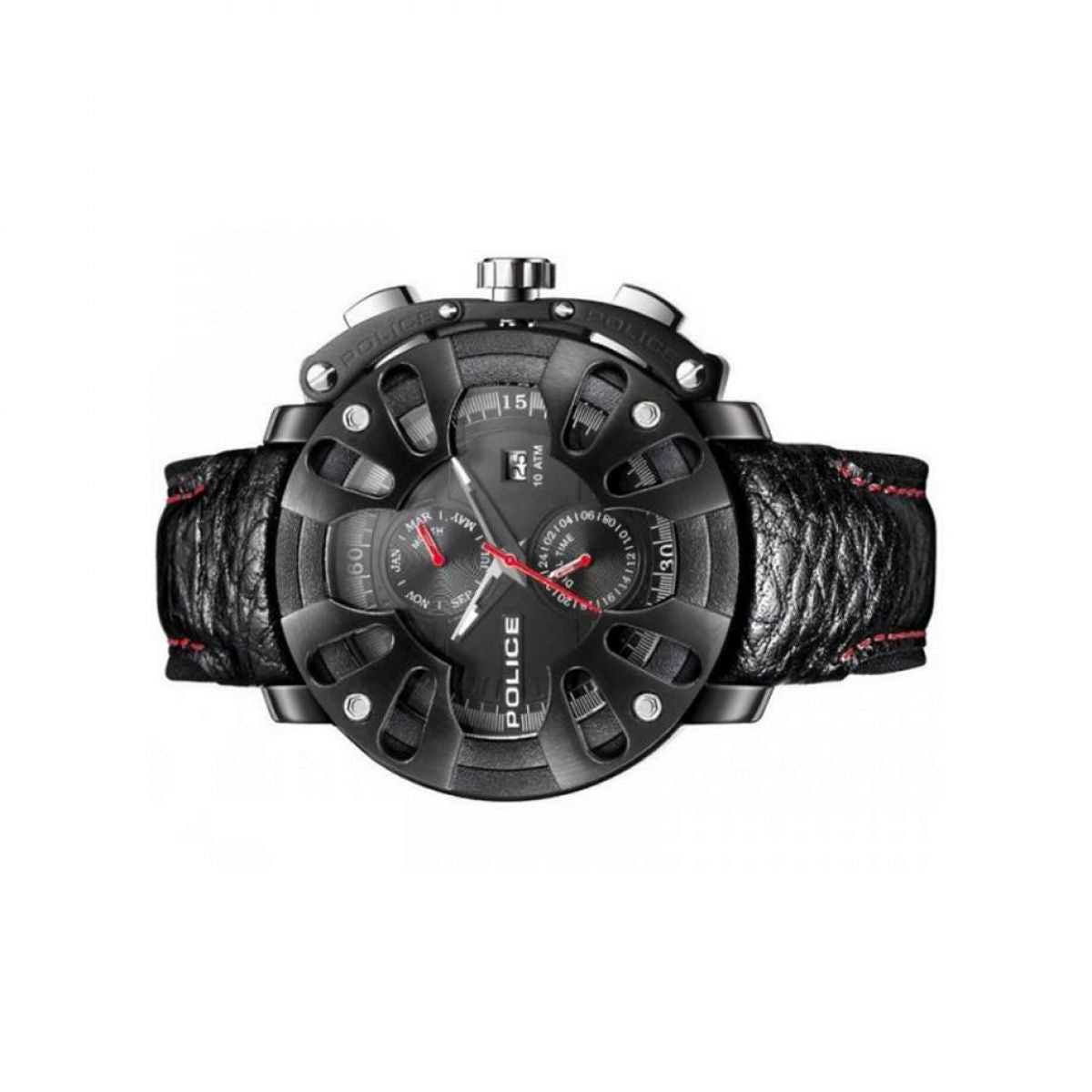 Invicta Aviator 47593 Heren Horloge - Quartz Uurwerk - Roestvrij Staal Met Zilveren Wijzerplaat 45mm Zilver Invicta Aviator 47593 Heren Horloge - Quartz Uurwerk - Roestvrij Staal Met Zilveren Wijzerplaat 45mm Zilver