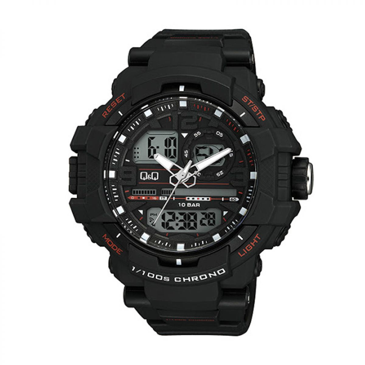 Q&Q Horloge Heren GW86J010Y 55mm 10 ATM