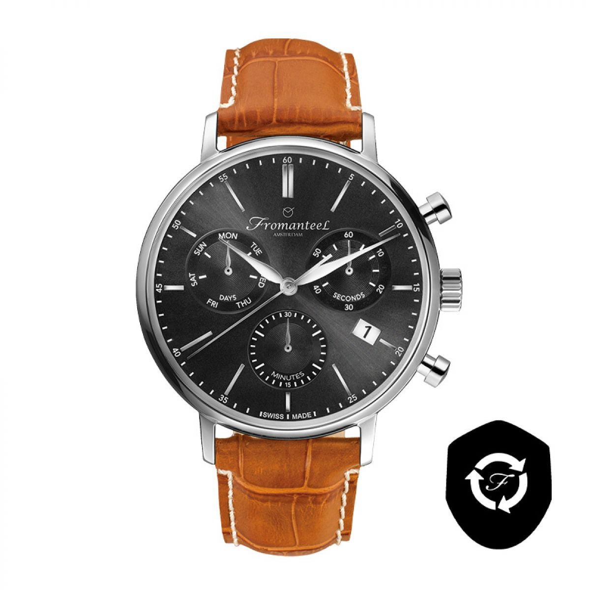 Refurbished Fromanteel Generations Chrono GS-1202-010 Heren Horloge 42mm