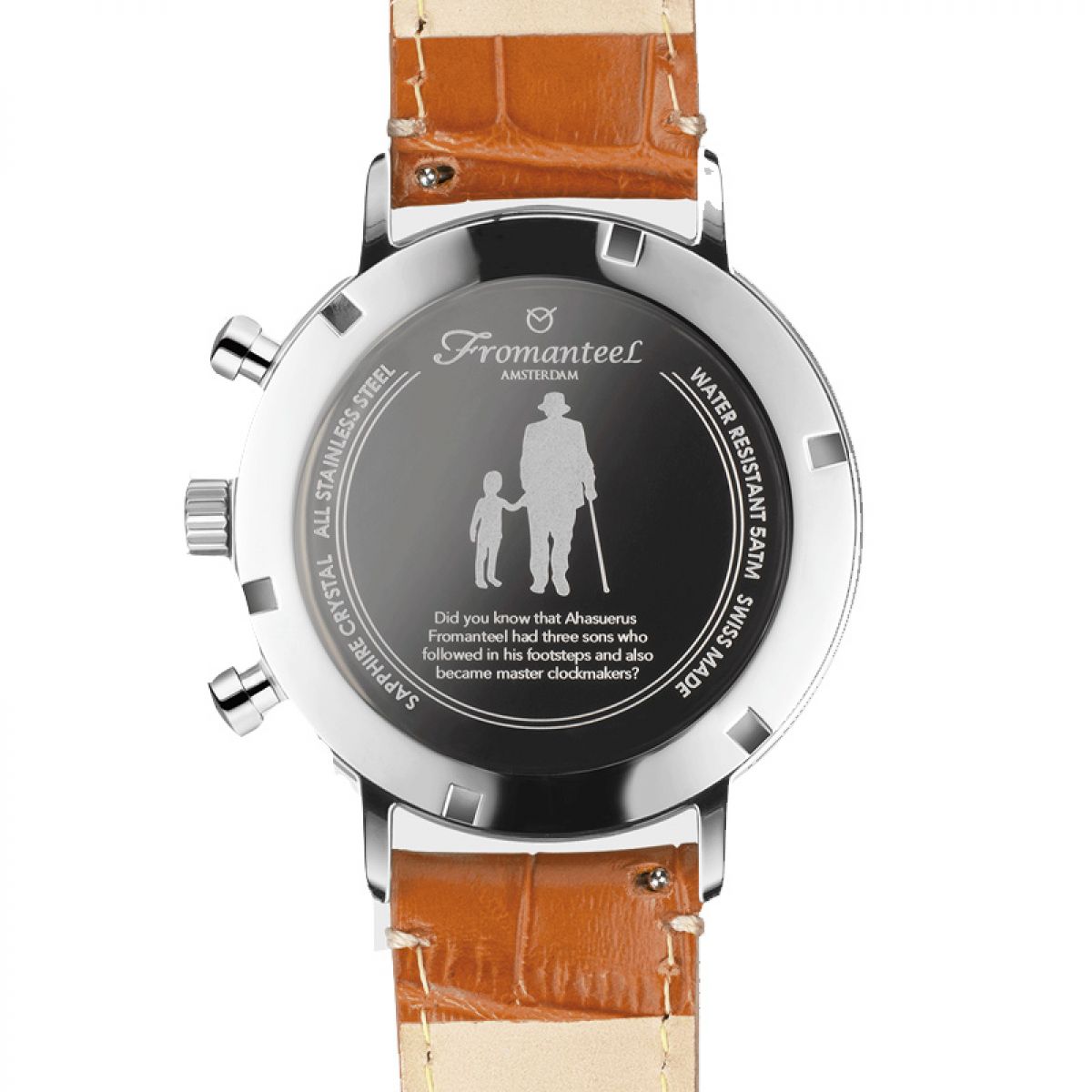 Refurbished Fromanteel Generations Chrono GS-1202-010 Heren Horloge 42mm