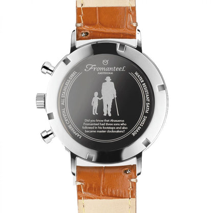 Refurbished Fromanteel Generations Chrono GS-1202-010 Heren Horloge 42mm