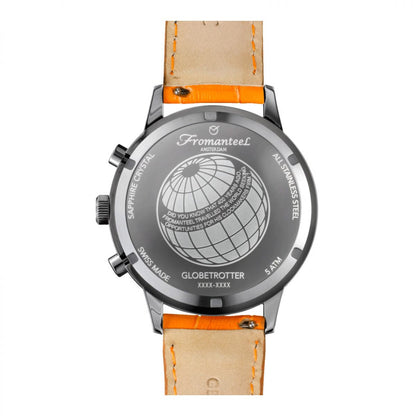 Refurbished Fromanteel Globetrotter Chrono GT-0702-008 Heren Horloge 42mm