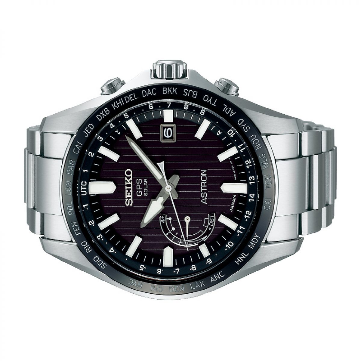 Seiko Astron GPS Solar Steel 45 MM SSE161J1 Watch2Day