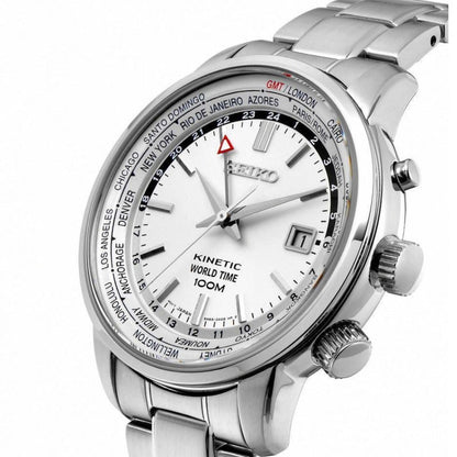 Seiko Neo Sport True GMT SUN067P1 | White
