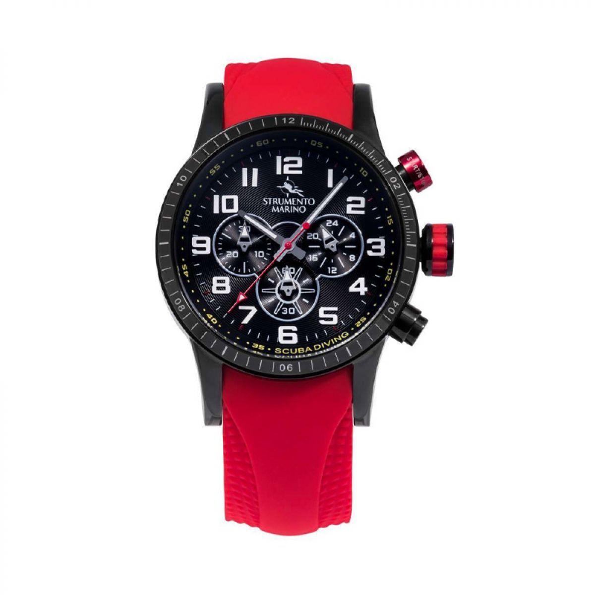 Strumento Marino SM132S-BK-NR-RS Horloge Heren 46MM 10ATM