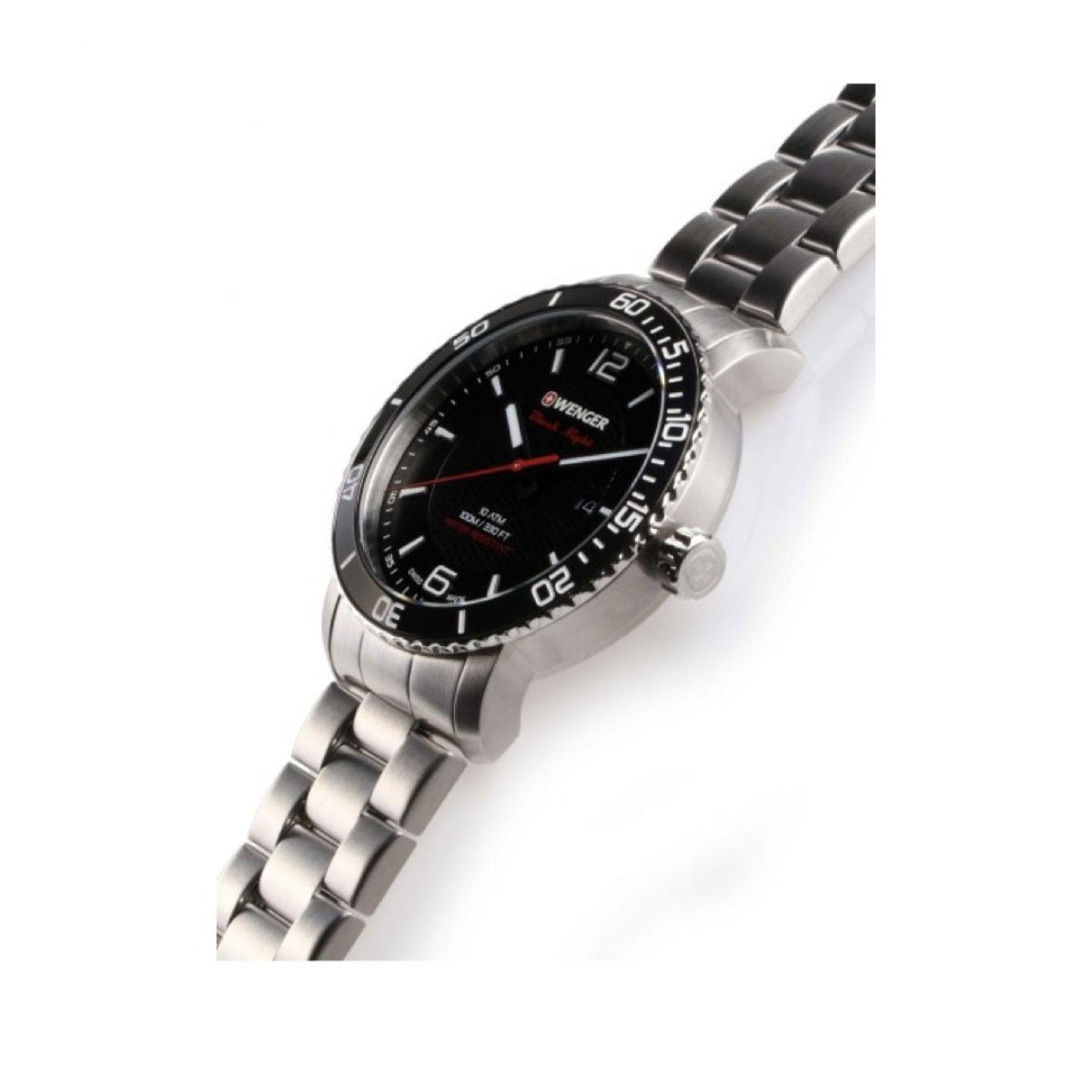 Wenger 01.1841.104 Heren Horloge Swiss-made 44mm 10 ATM