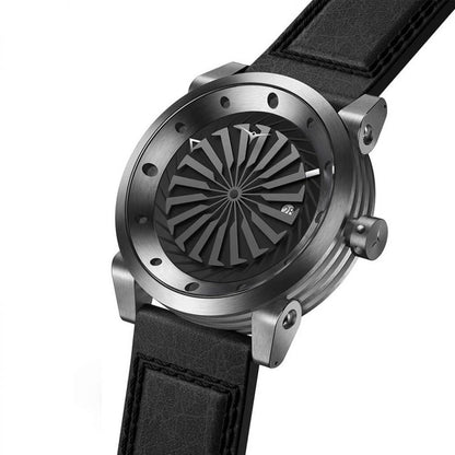 Archived Refurbished Zinvo Blade Rotating Turbine Automatic 44mm Edelstaal | Gunmetal 123