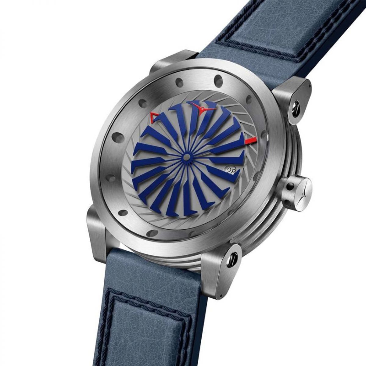 Archived Refurbished Zinvo Blade Rotating Turbine Automatic 44mm Edelstaal | Marine 155