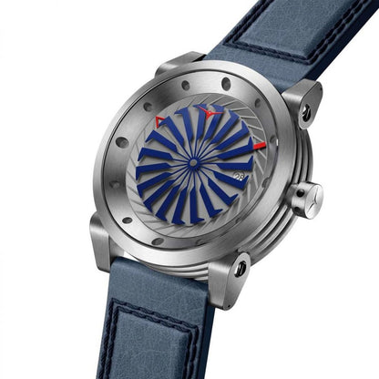 Archived Refurbished Zinvo Blade Rotating Turbine Automatic 44mm Edelstaal | Marine 155