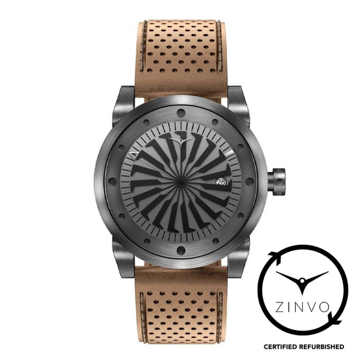 Archived Refurbished Zinvo Blade Rotating Turbine Automatic 44mm Edelstaal | Encore 143