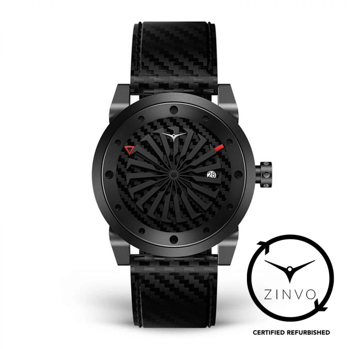Archived Refusbished Zinvo Blade Rotating Turbine Automatic 44mm Edelstaal | Venom 131